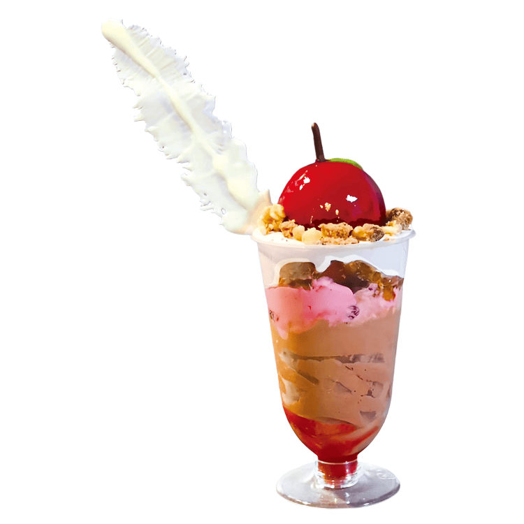 ヴィクトリアンカフェ アダムとイヴの禁断の果実 パフェ