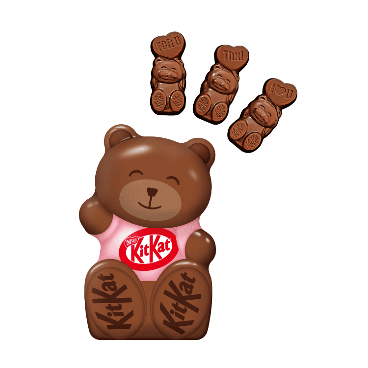 キット カット ギフトショップ ハートフルベアー ベアー缶