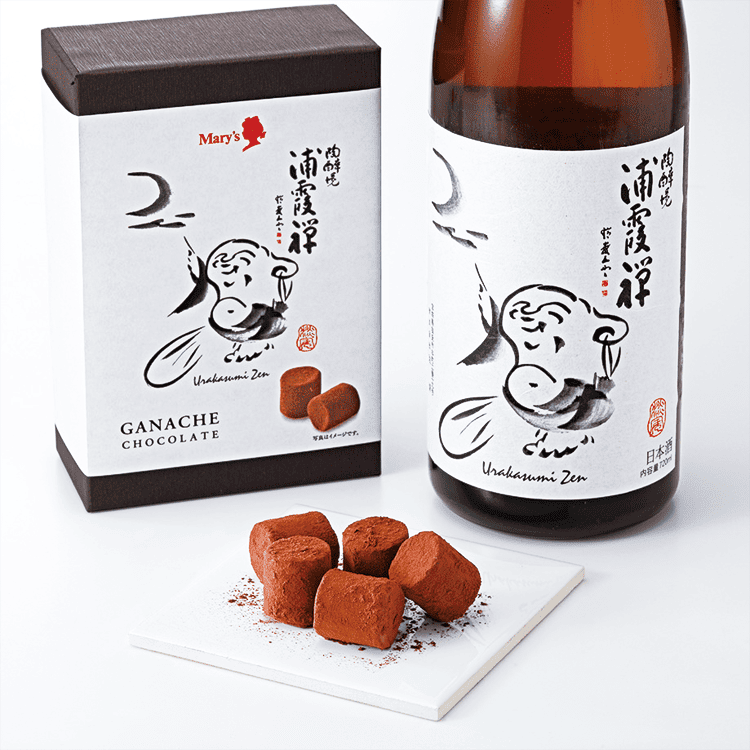 藤崎×浦霞×メリーチョコレート 藤崎オリジナル 地酒ガナッシュ〈純米吟醸 浦霞 禅〉