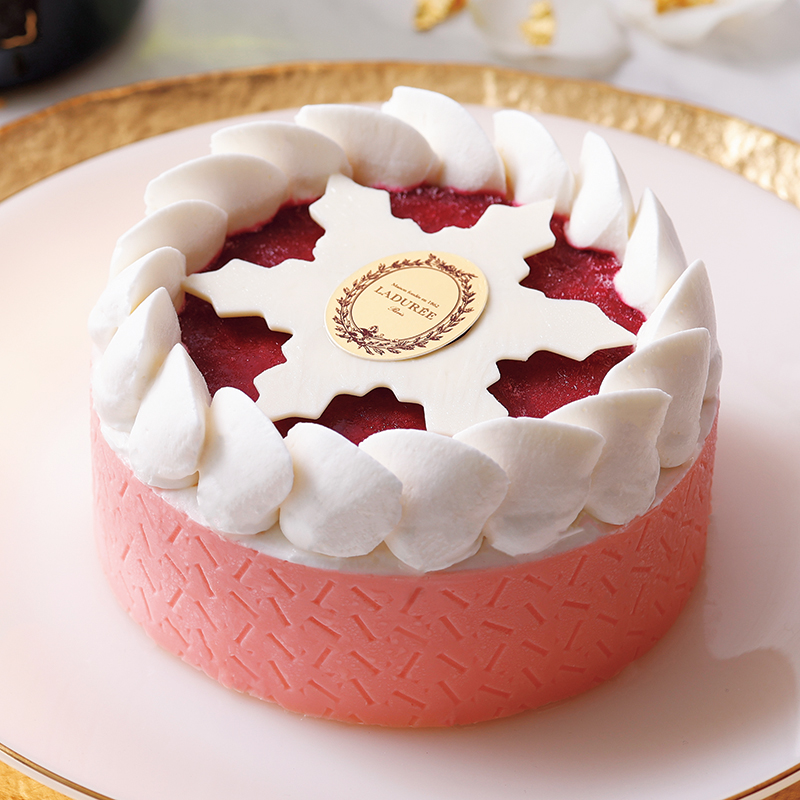 ラデュレ」クリスタル・イスパハン｜2025年 藤崎のクリスマスケーキご