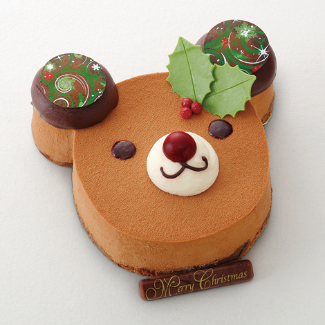QBGクリスマスベアケーキ