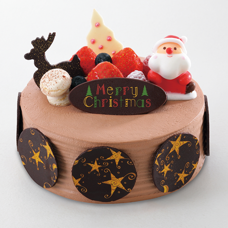 クリスマスチョコ生デコレーション