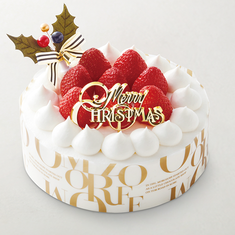 クリスマスストロベリーショートケーキ