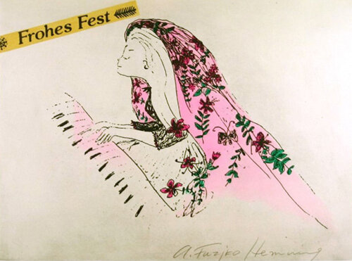 イングリット・フジ子・ヘミング版画展