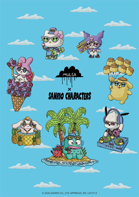 「MULGA」×「SANRIO CHARACTERS」