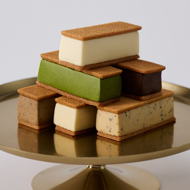 オにのオやつ.:チーズケーキサンド