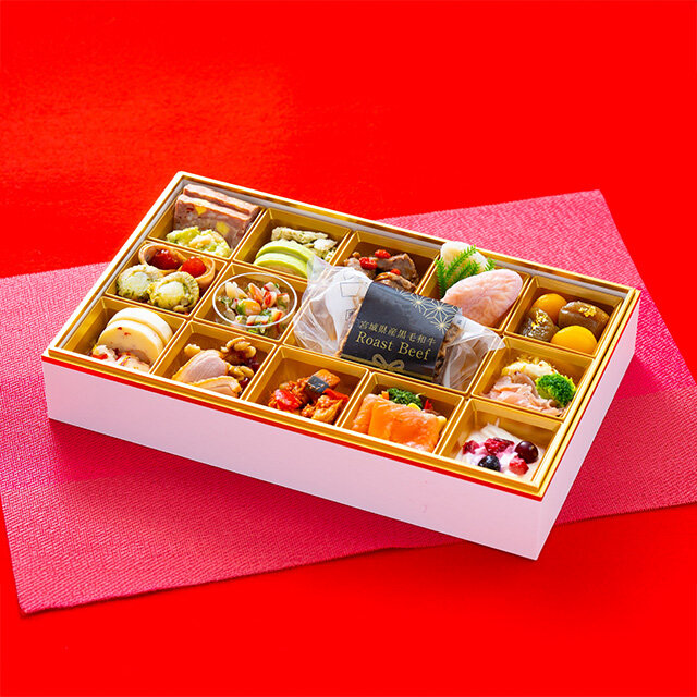 「旬海堂」 国産黒毛和牛使用 和洋オードブル