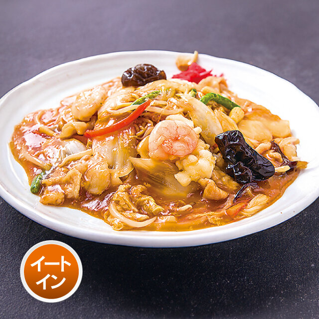 「小樽あんかけ処とろり庵」 ●小樽あんかけ焼そば （1人前）税込1,100円