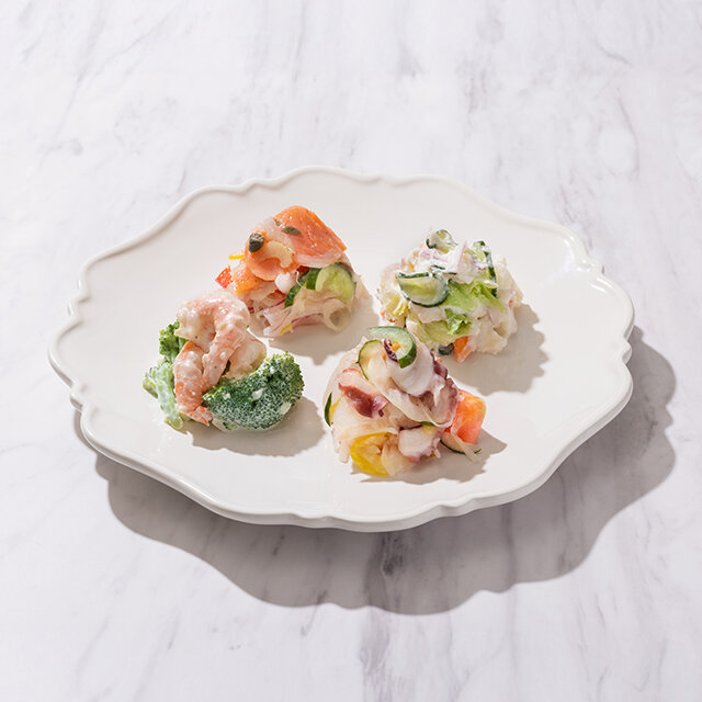 「フロプレステージュ」サラダの盛り合わせ