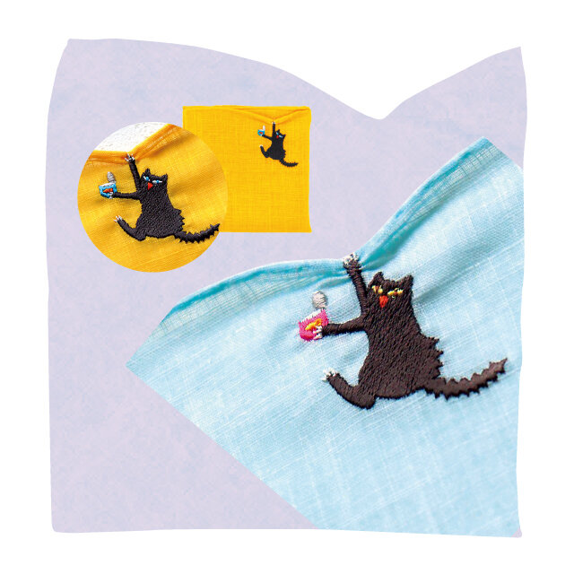 クラシクス・ザ・スモールラグジュアリ：HIKKOMIハンカチ