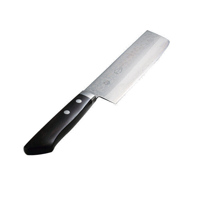 本手打ち刃物 熊本／小山春喜 ●薄刃庖丁 （特殊鋼、刃渡り16.5cm） 税込29,700円