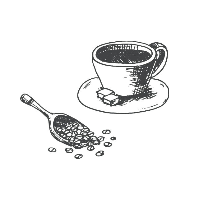 エビアン：ブレンドコーヒー