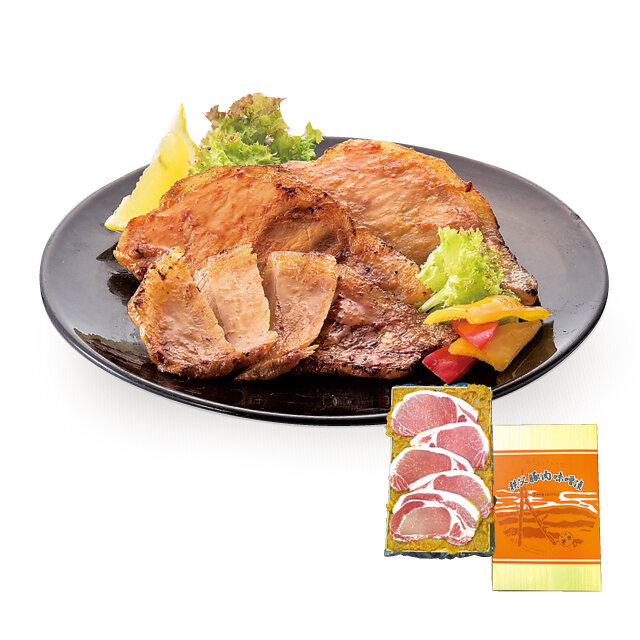 秩父市 「秩父豚肉味噌漬本舗せかい」 ●秩父豚肉味噌漬（5枚入） 【会期中150箱限り】税込1,188円