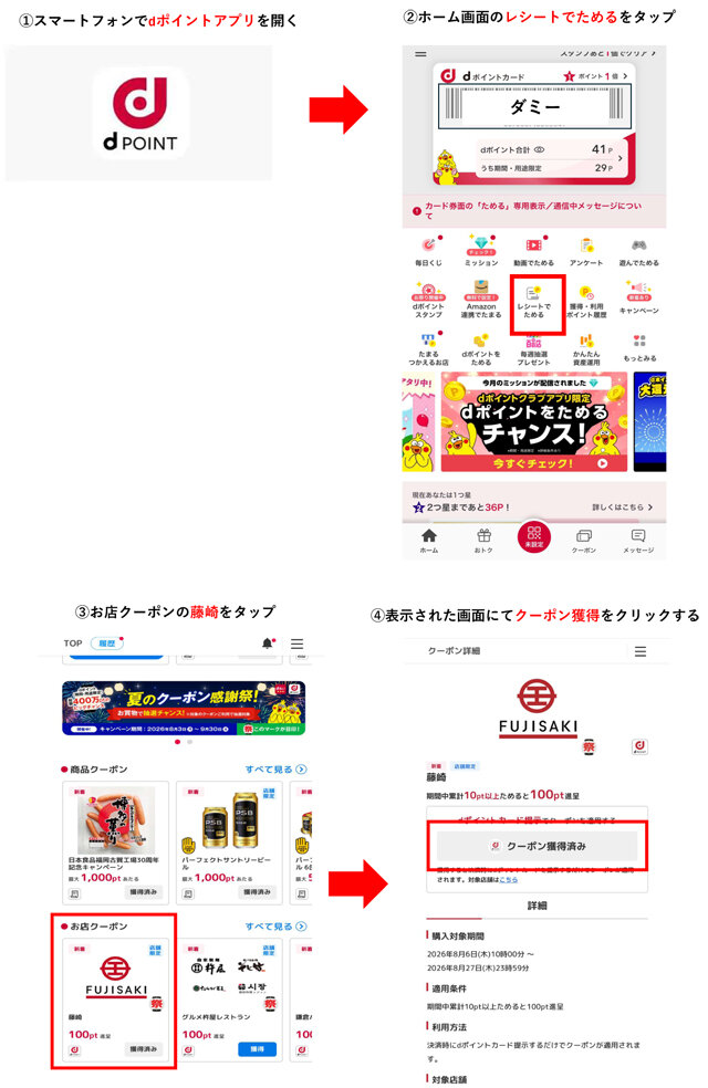 dpoint獲得手順