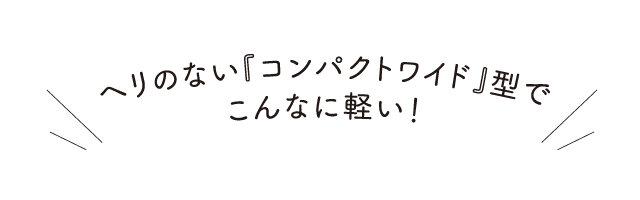 コンパクトワイド型