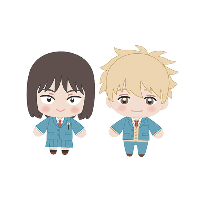 ペアぬいぐるみマスコット みつみ&しま