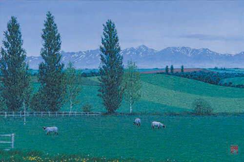 ～リアリズムを超えた心象風景～ 二川和之 × ～モノトーンの絵肌～ 川島優 日本画二人展