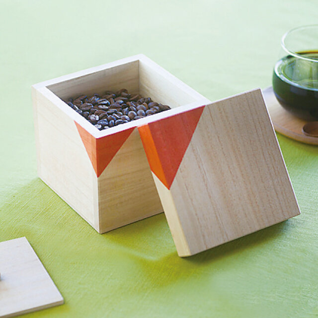 埼玉県本庄市 「関根桐材店」桐コーヒー キャニスター(1箱)