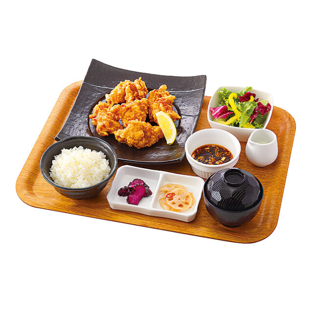 自家製ザンギ定食 