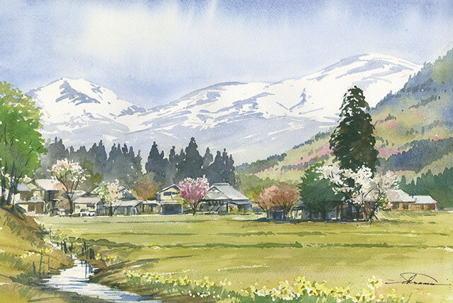 柴田治「大井沢」
