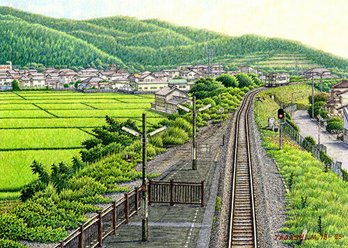 松本忠「光の路を辿って」