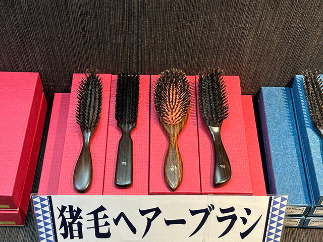 浅草「桜ブラシ工房」実演販売会