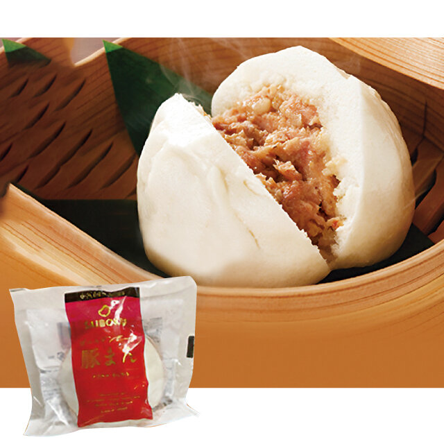 日高市「サイボク」 ●冷凍豚まん （120g、1個） 【会期中300個限り】 税込389円