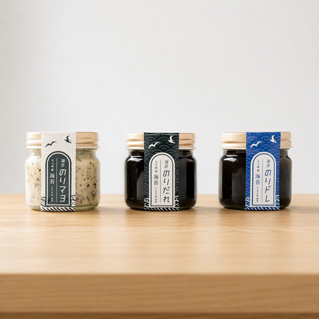 のりだれ・のりマヨ・のりドレ 3点セット