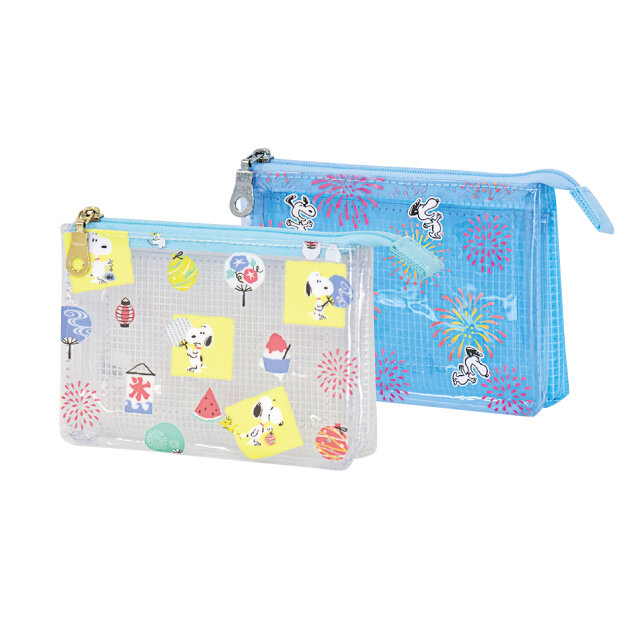 クリアミニ3ポケットポーチ