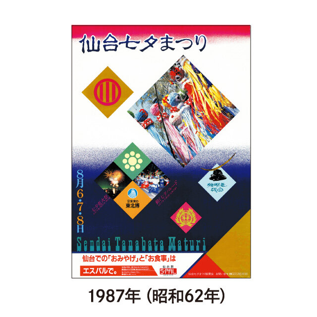 仙台七夕まつり歴代ポスター