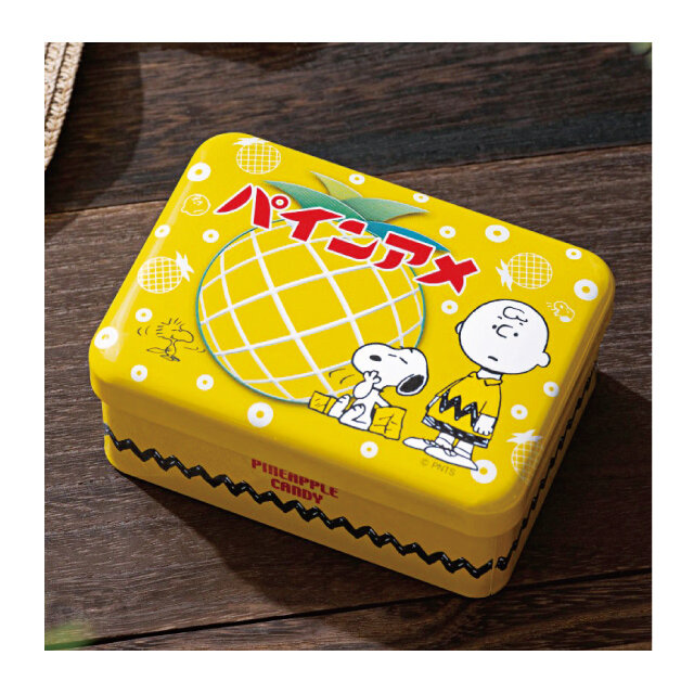 ●パインアメ缶 （縦9×横12.5×高さ5cm） 税込1,430円
