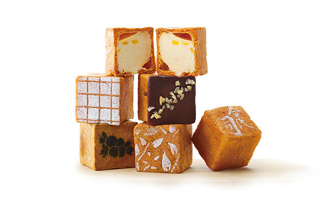 四角い米粉シュークリーム マイブロック 税込301円