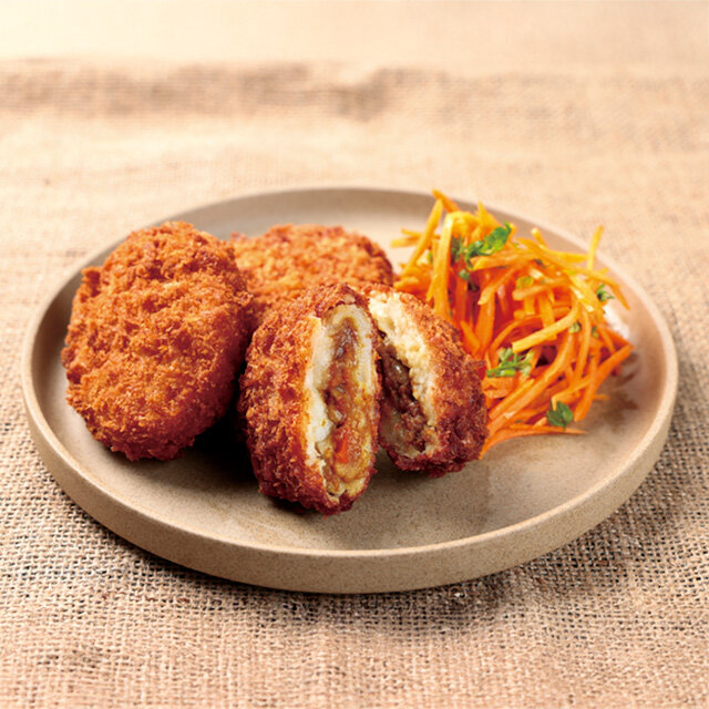 「平田牧場」三元豚カレーコロッケ（3個）
