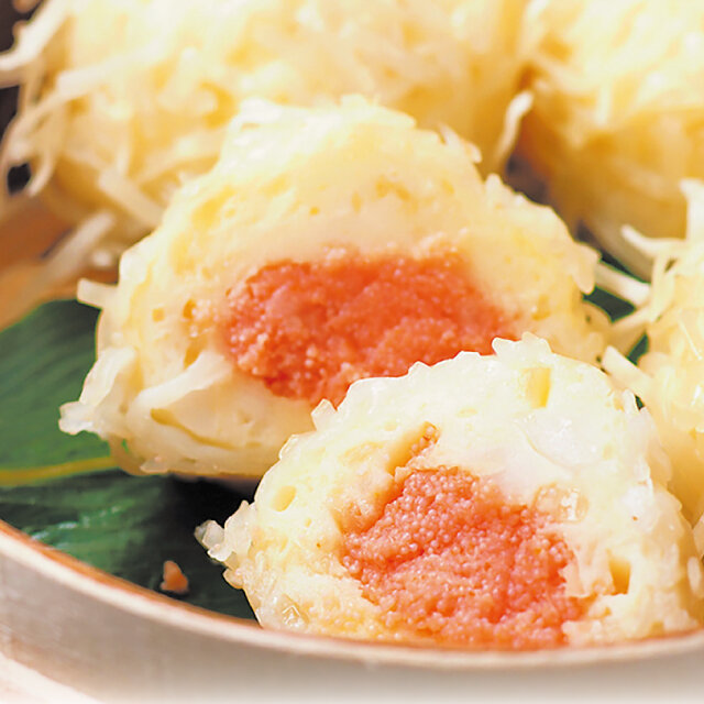 福岡県 「博多料亭 稚加榮」 ●明太しゅうまい （8個入）税込1,188円