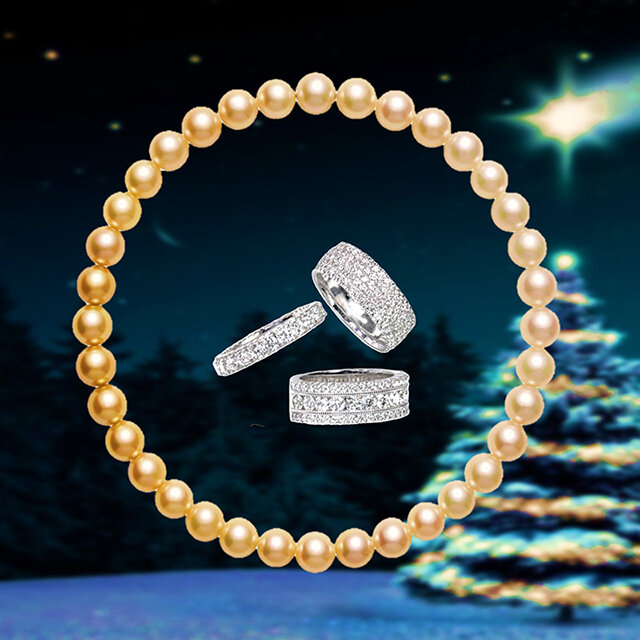 「大月真珠」クリスマスジュエリーフェア