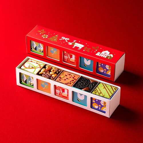 奏でる積み木 5個入［クリスマス限定デザイン］