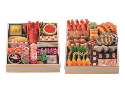 「懐石料理 東洋館」 特選おせち 弐段重