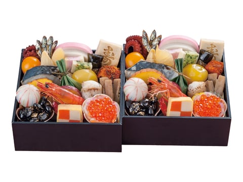 「妙心寺御用達 京料理 花ごころ」 和風個食おせち二客組