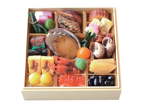 「日本料理 一乃松」 福おせち和風一段重