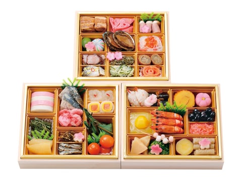 「金城樓」 料亭おせち三段