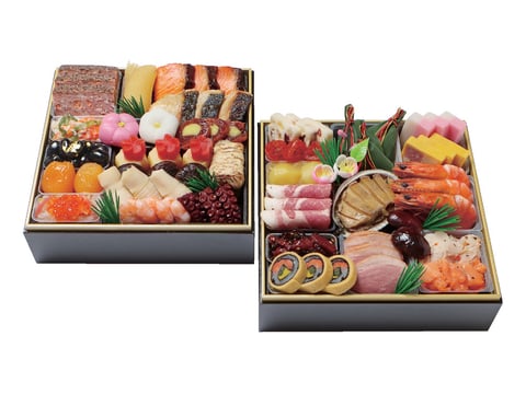 「京・料亭 わらびの里」 和洋料亭おせち二段重