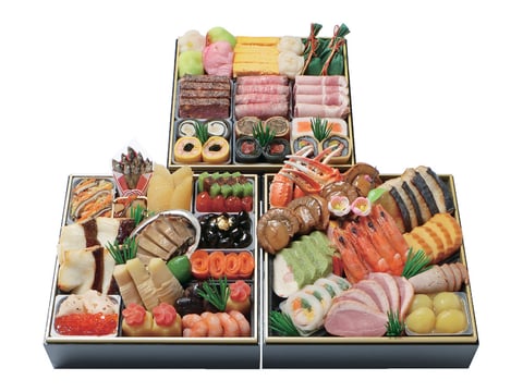 「京・料亭 わらびの里」 和洋料亭おせち三段重
