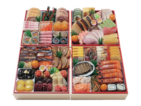 「京・料亭 わらびの里」 和洋料亭おせち四段重