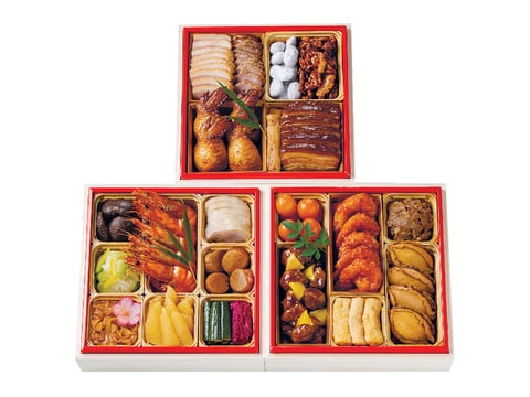 「中国料理 東天紅」 東天紅中華三段重