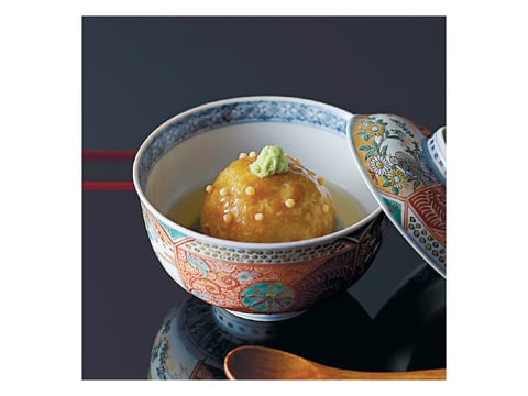「下鴨茶寮」 料亭の鴨まんじゅう