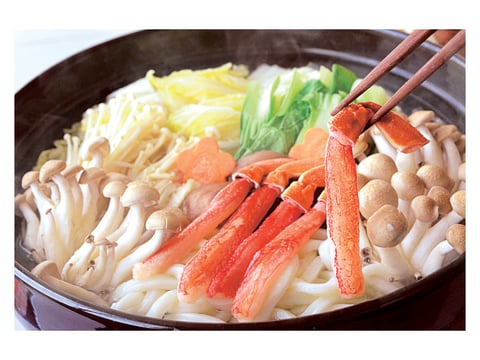 「日本料理 一乃松」 かにしゃぶセット