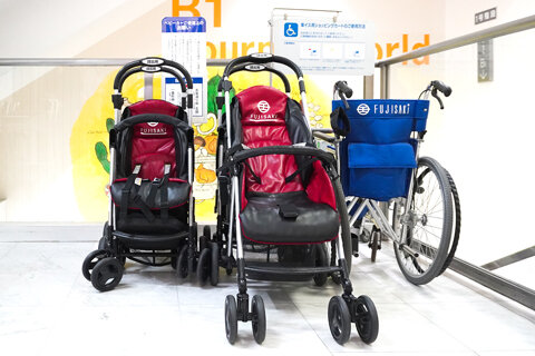 ベビーカー貸し出し